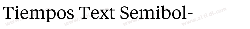 Tiempos Text Semibol字体转换 Tiempos Text Semibol字体转换